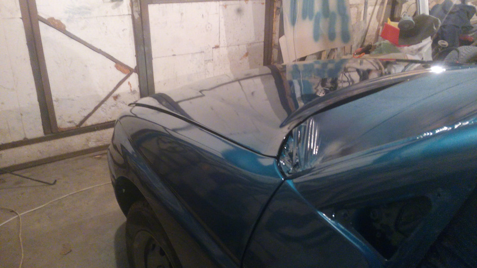 2ч после окраски — Ford Escort Mk5
