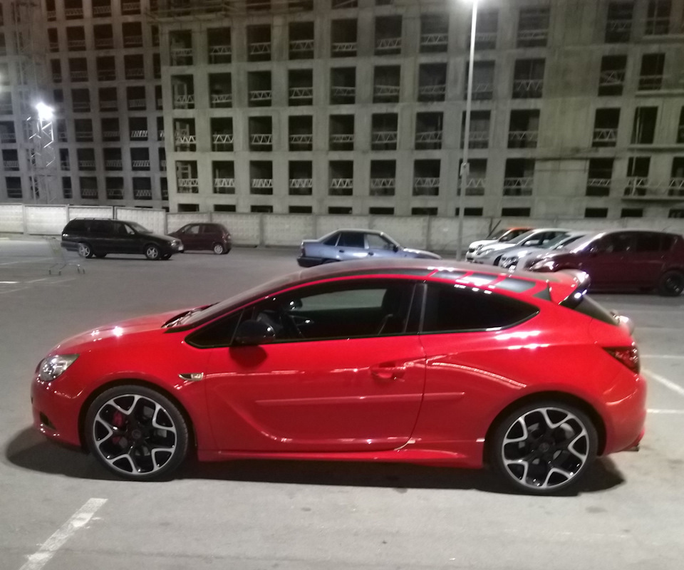 Photo from the logbook Opel Astra J GTC