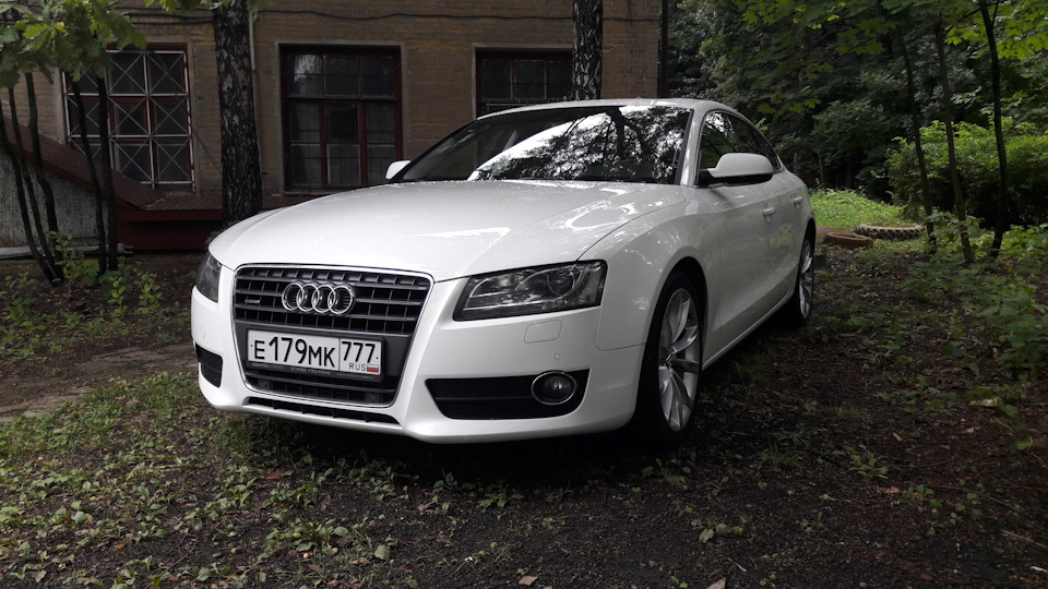 Фото в бортжурнале Audi A5 Sportback (1G)