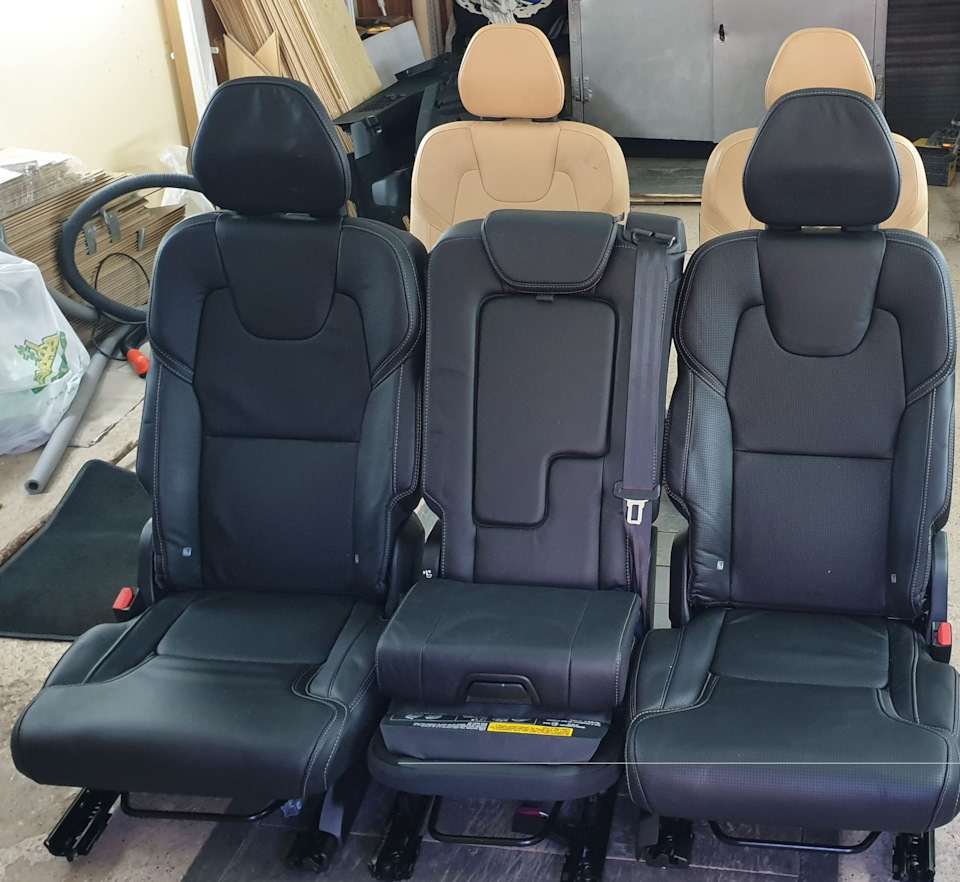 купили 2 и 3 ряд — Volvo XC90 (2G)