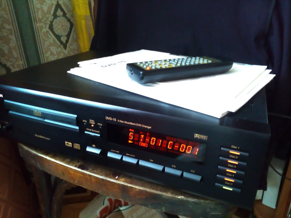 Плеер Nakamichi DVD-15 — Сообщество «Клуб Почитателей Кассетных