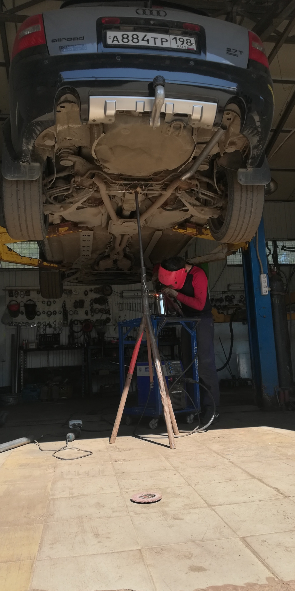 Процесс… — Audi Allroad (C5)