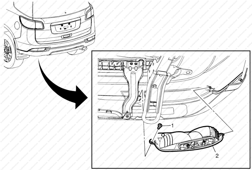 Фото в бортжурнале Chevrolet TrailBlazer (2G)