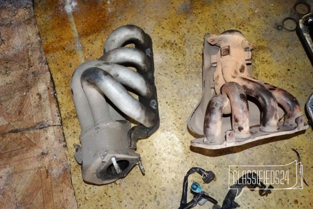 Впускнои и выпускной коллектора ранних 1 zz/ — Pontiac Vibe (1G)