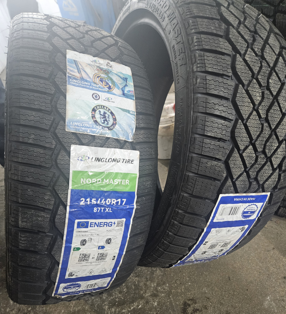 LingLong Nord Master 215/40 R17 87T — FIAT 124 Spider. Запчасти на фото: LingLong Nord Master 215/40R17