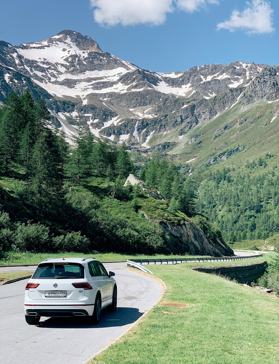 Дорога от Zermatt до Милана — Volkswagen Tiguan (2G)