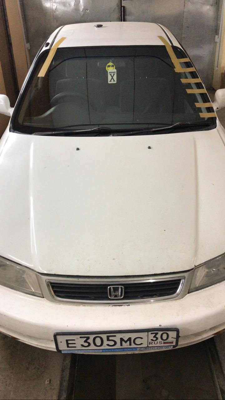 Стекло встало нормально рамка стекла целая не поведения — Honda Domani (MB)
