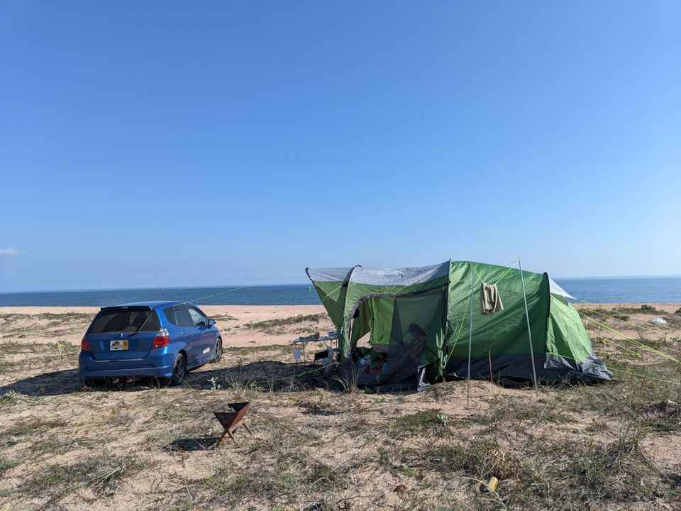 Залив Казантип — Honda Jazz (1G)