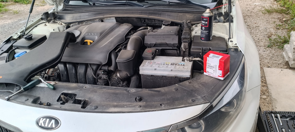 Начинаем — KIA Optima (4G)