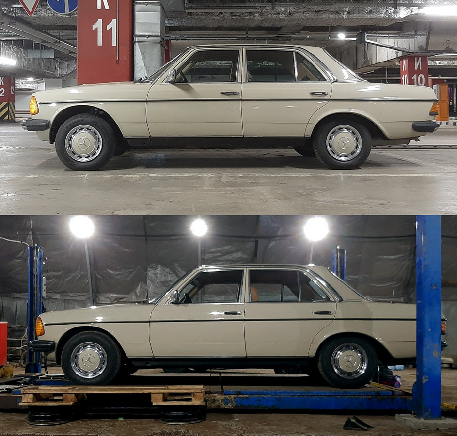Фото в бортжурнале Mercedes-Benz W123
