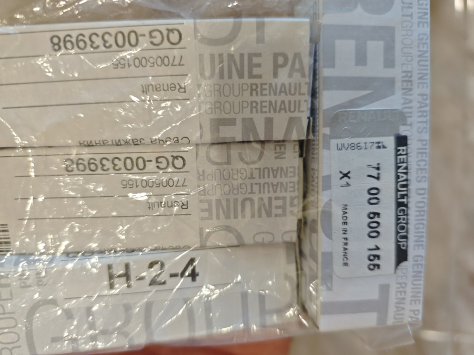 7700500155 Свеча зажигания RENAULT | Запчасти на DRIVE2