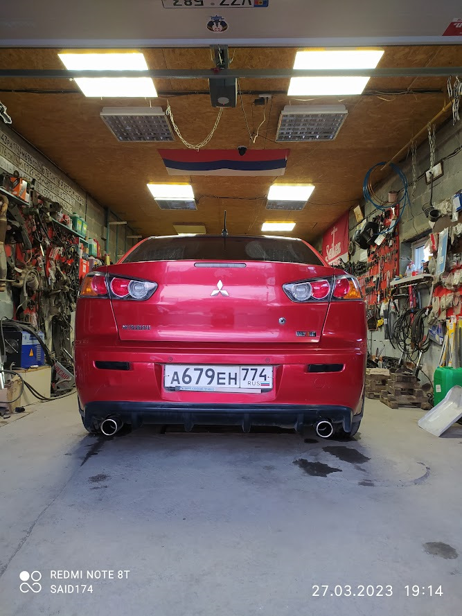 Фото в бортжурнале Mitsubishi Lancer X