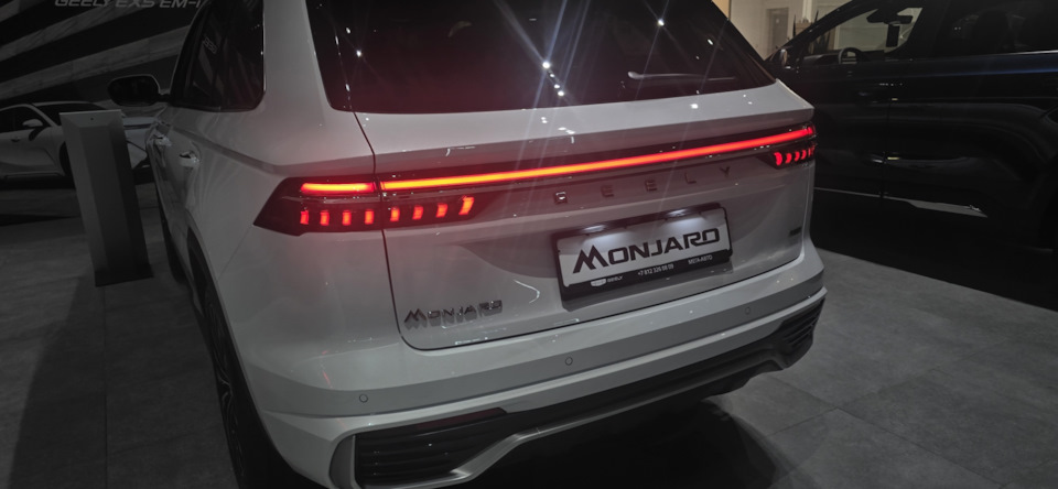 Фото в бортжурнале Geely Monjaro