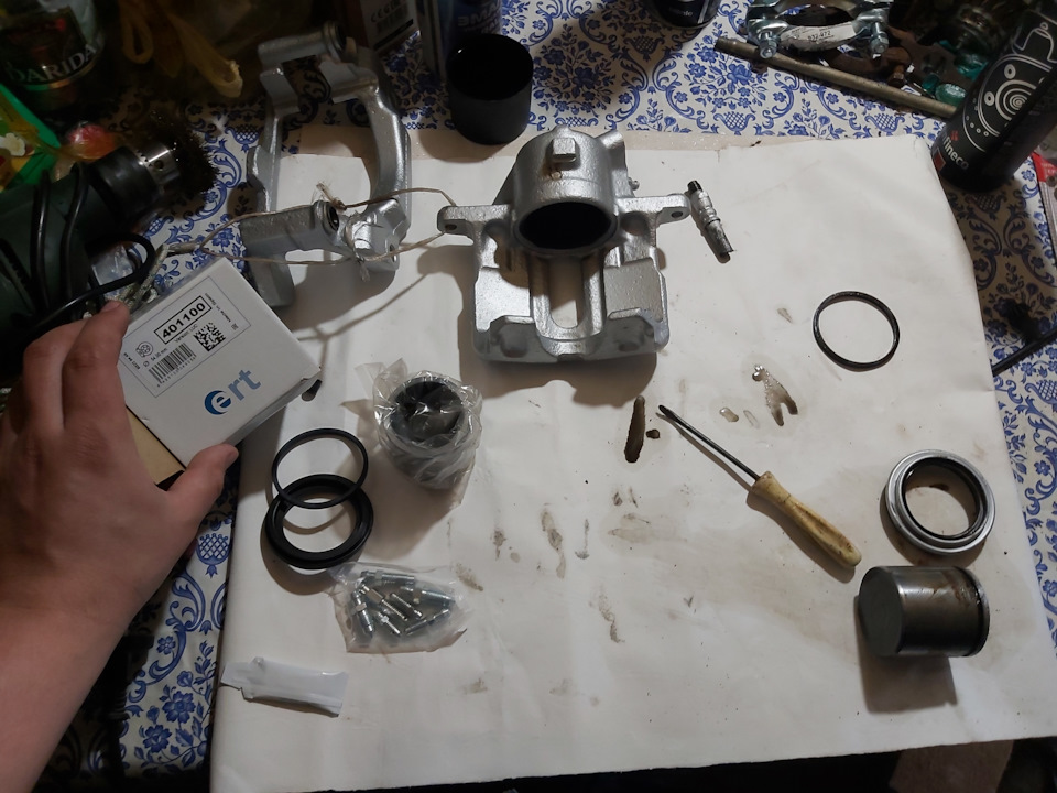 401100 Ремкомплект тормозного суппорта с поршнем ALFA ROMEO \ AUDI ...