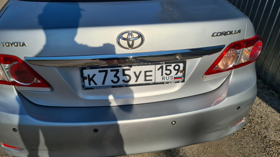 Фото в бортжурнале Toyota Corolla (140/150)