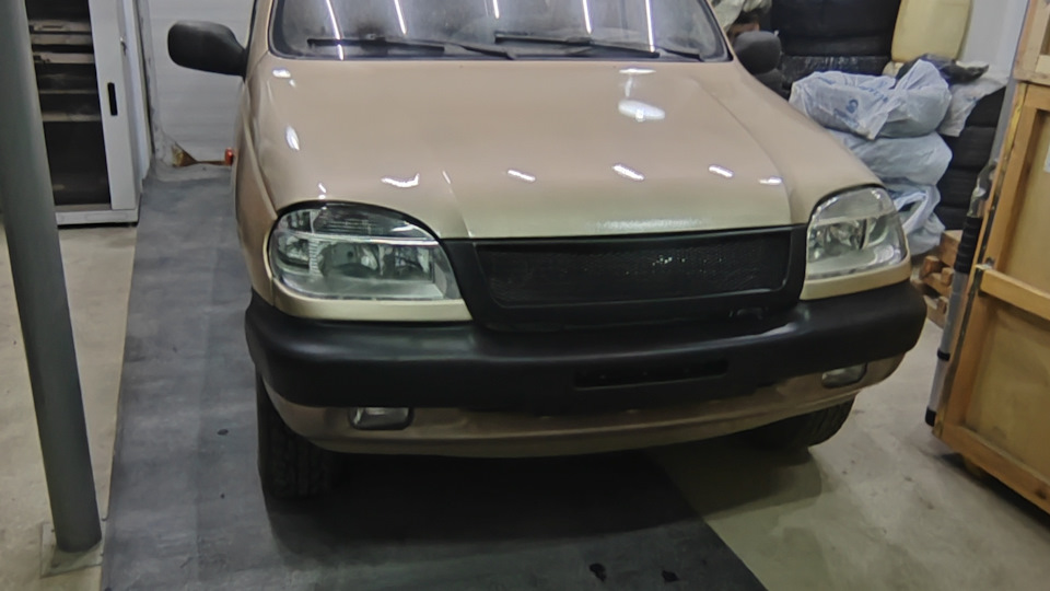 Chevrolet Niva Ржавое золото