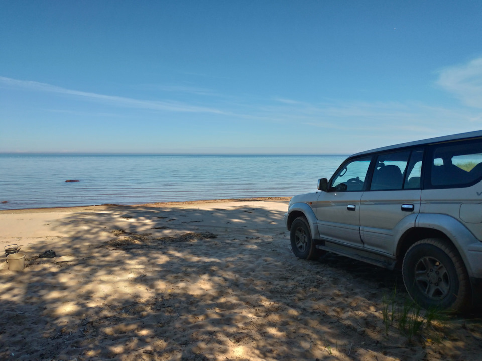 Прадик на Ладоге — Toyota Land Cruiser Prado 90-series