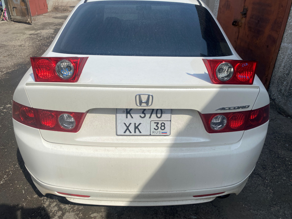 Фото в бортжурнале Honda Accord (7G)