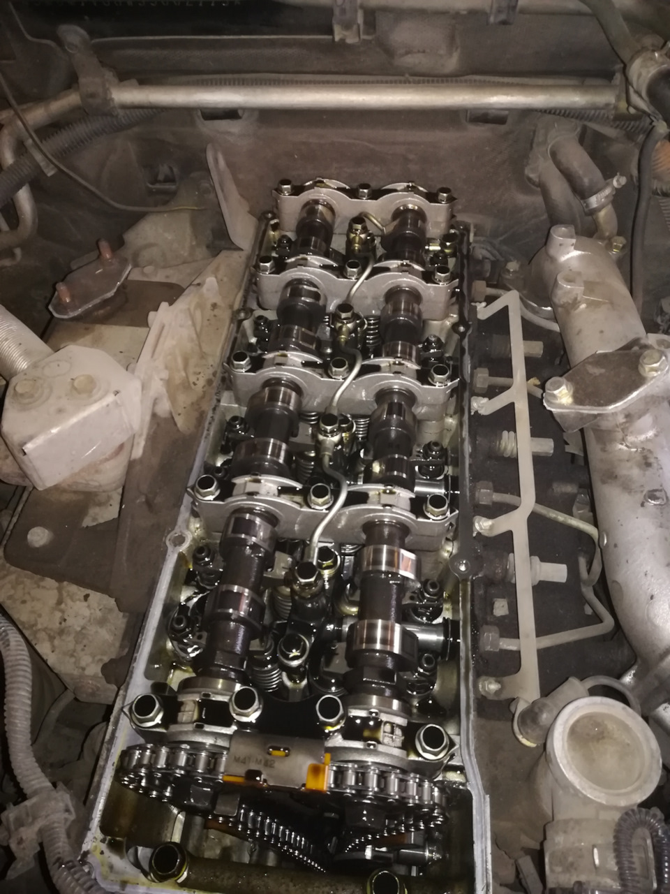 Состояние двигателя — Mitsubishi Pajero (3G)