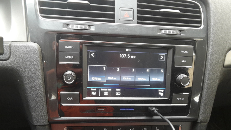 Photo from the logbook Volkswagen Golf Mk7