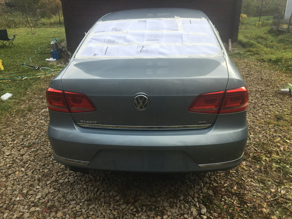 Зад — Volkswagen Passat B7