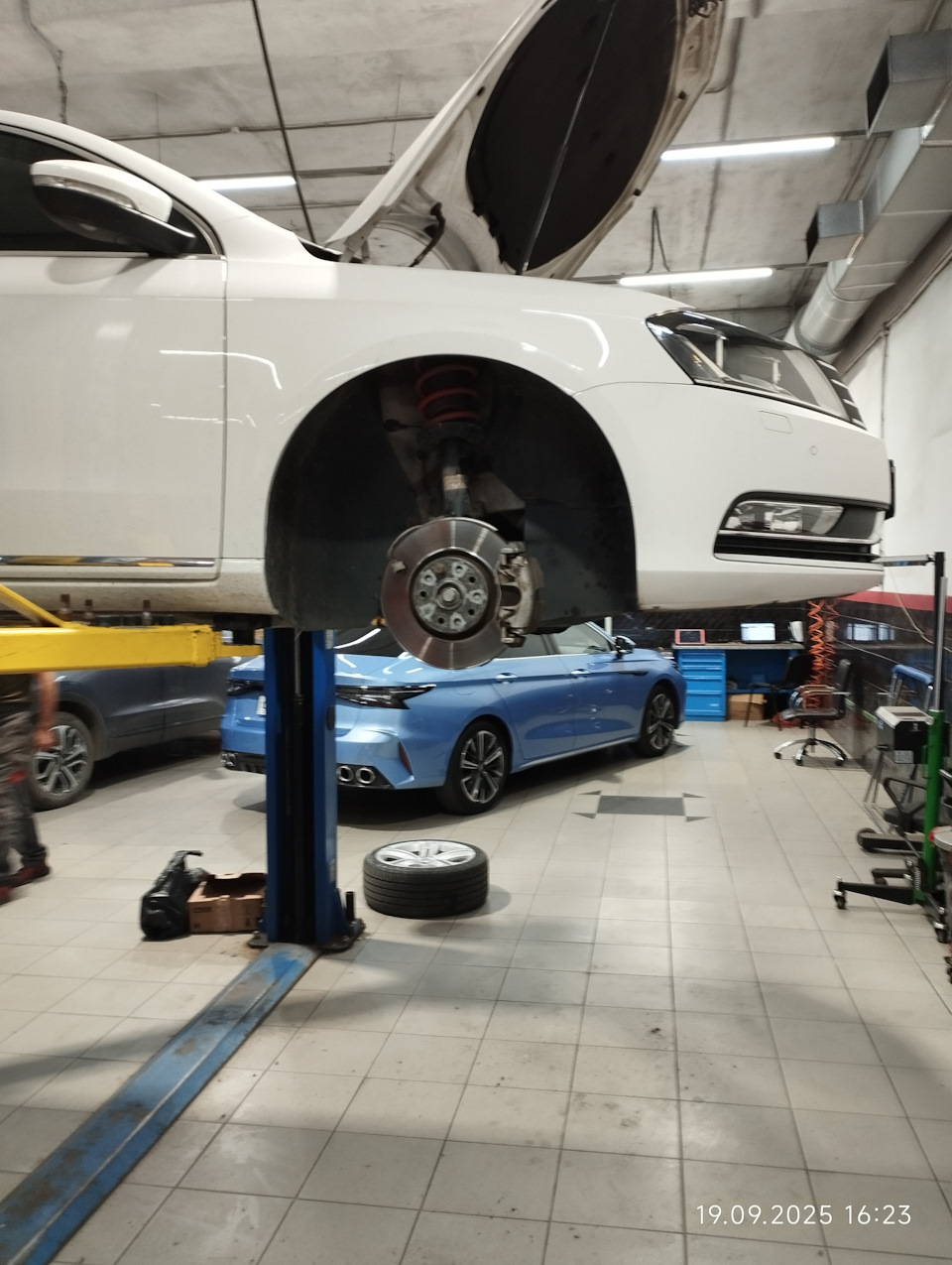 В процессе — Volkswagen Passat B7