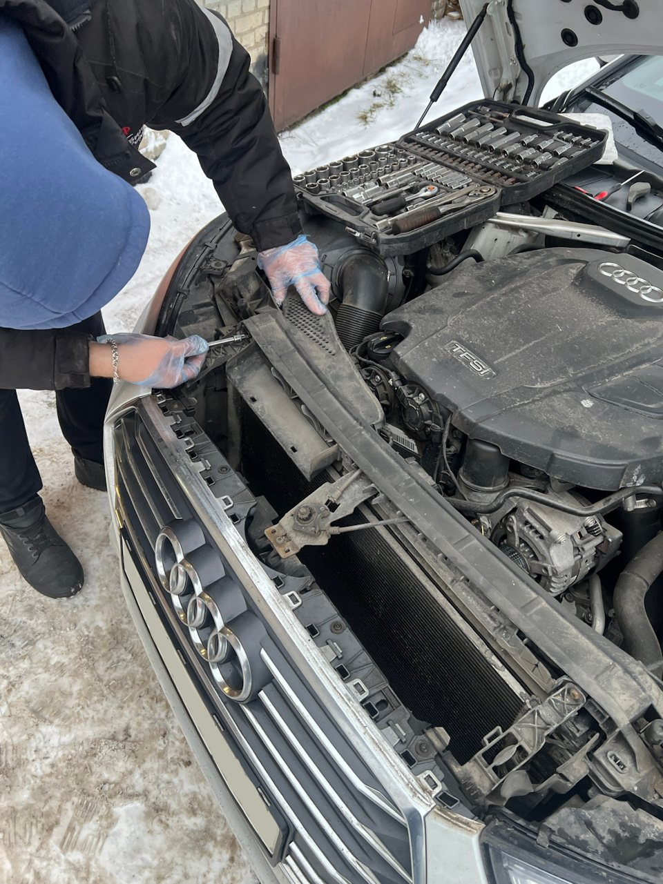 Фото в бортжурнале Audi A4 (B9)