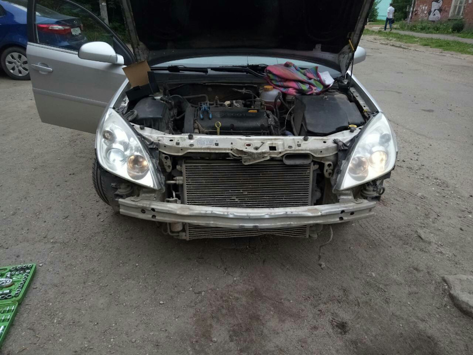 Диод vs галоген — Opel Vectra C