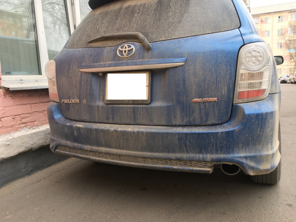 Фото в бортжурнале Toyota Corolla Fielder (E140)