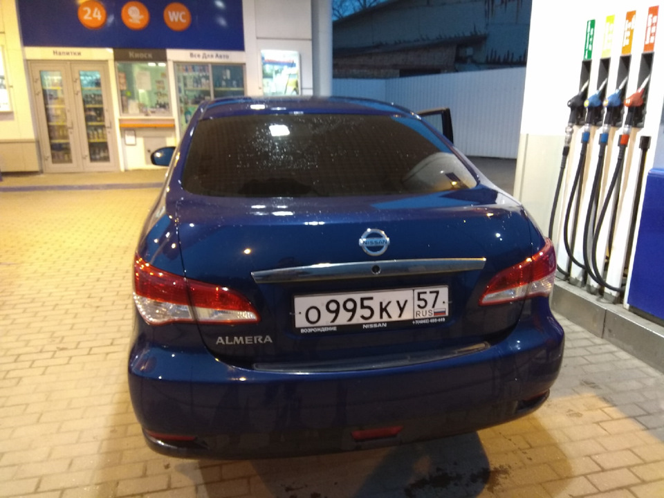 Фото в бортжурнале Nissan Almera V (G11/15)