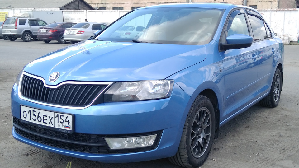 Skoda Rapid Первый CZCA в Сибири.