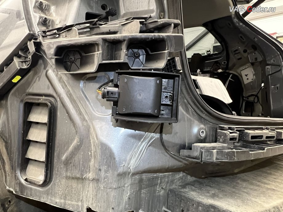 Доустановка Ассистента смены полосы (Side Assist, BSD, Blind Spot