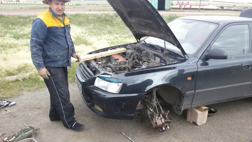 Фото в бортжурнале Hyundai Accent (2G)