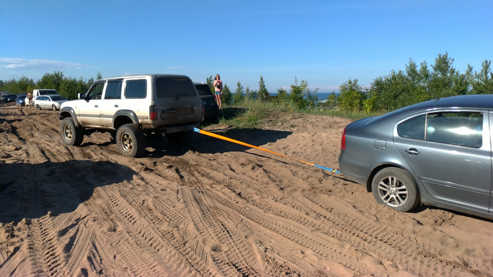 Эвакуация — Toyota Land Cruiser Prado 90-series
