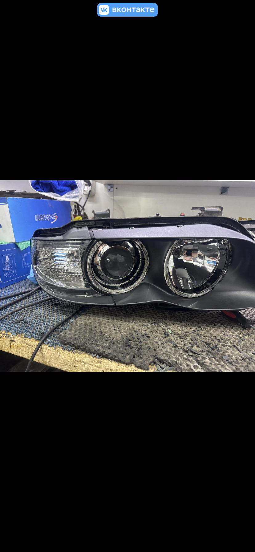 В процессе, после окраски — BMW X5 (E53)