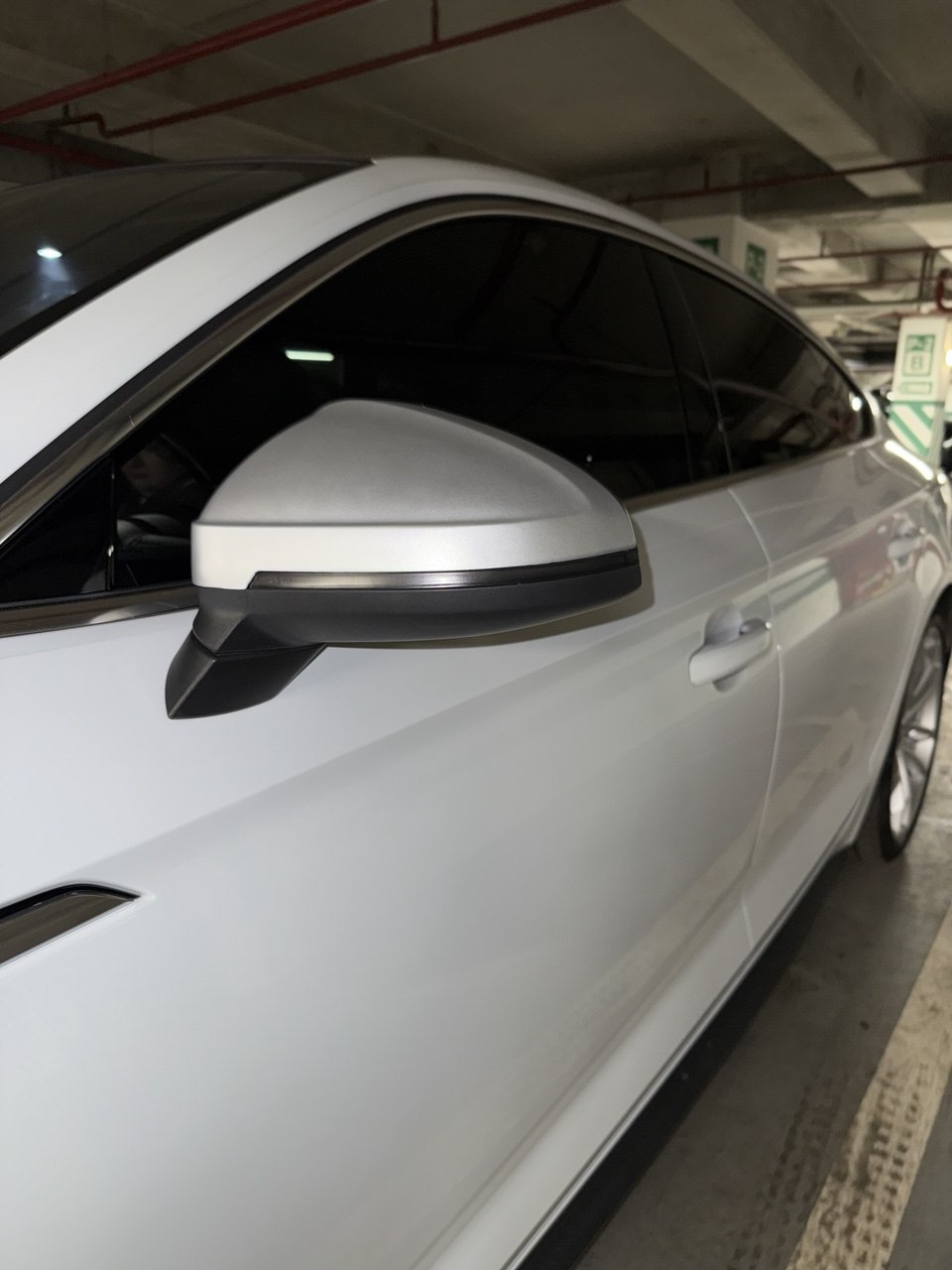 Повторители + колпаки зеркал — Audi A5 Sportback (2G)