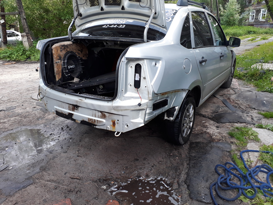Photo from the logbook Lada Granta