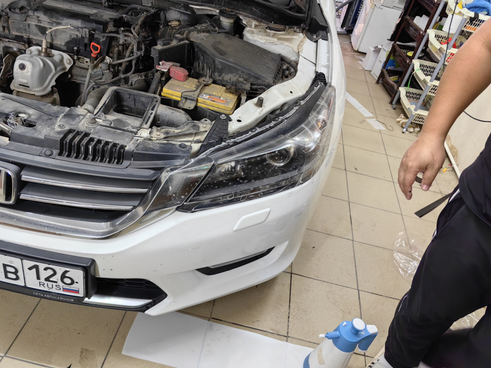 Photo from the logbook Honda Accord (9G)