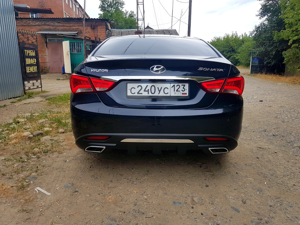 Фото в бортжурнале Hyundai Sonata VI (YF)