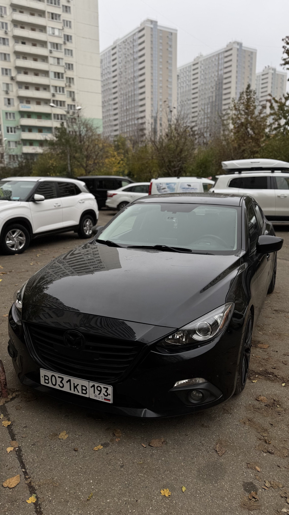 めろ。 ページ ③ Перенос номера часть 48483828 — Mazda 3 (3G) BM бензин, 2 л, 2016