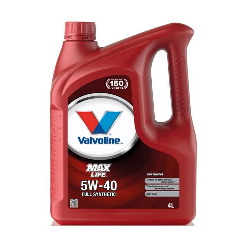 VALVOLINE MaxLife Synthetic 5W-40 — Volvo XC90 (1G)