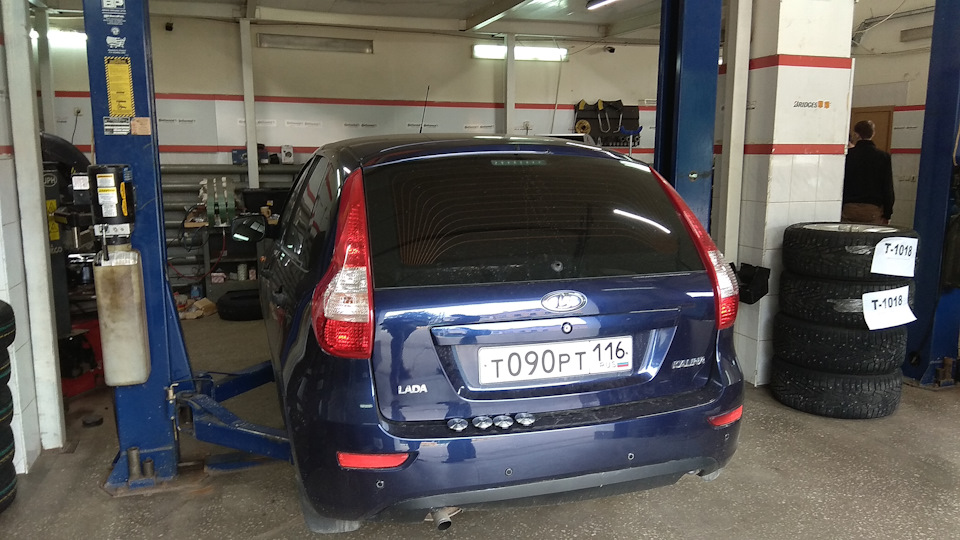 ТорТик без обувки — Lada Калина Хэтчбек (2G)