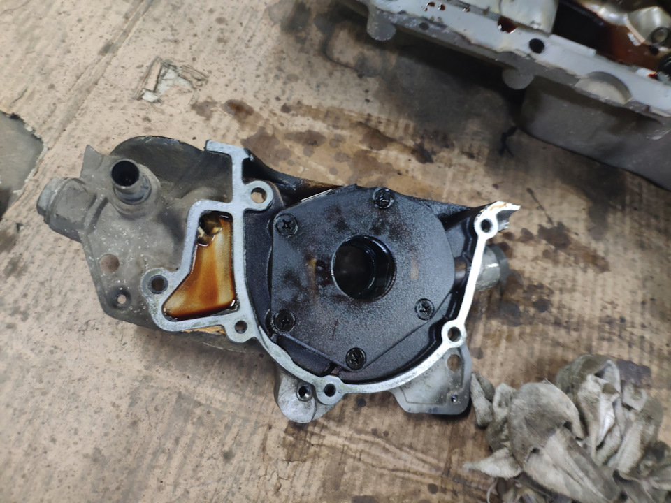 Замена масленого насоса GM 90570925 и ТО — Chevrolet Lacetti SW бензин ...