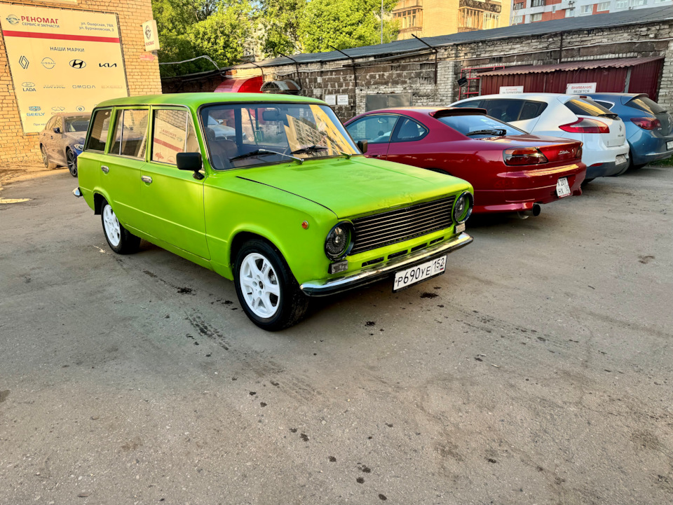 Первая мойка после сборки — Lada 2102 бензин, 1,5 л, 1983 года