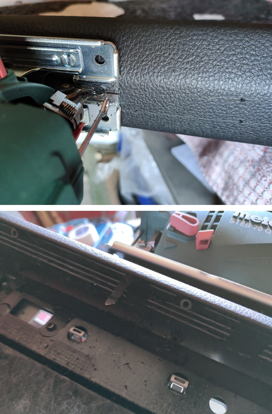 Работа лобзиком. — Volkswagen Touareg (2G). Запчасти на фото: STE870