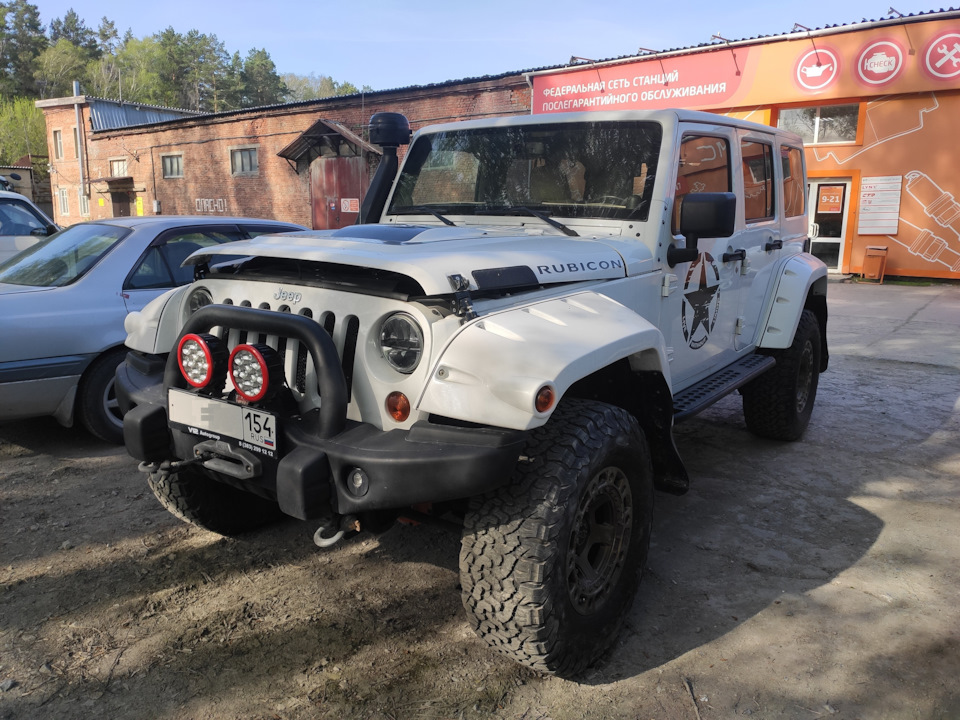 Jeep Wrangler Rubicon с небольшой подготовкой — Opel Frontera B