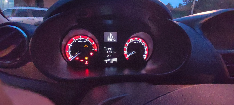 Комбинация с кастомными шкалами, как на гранта drive active. — Lada Гранта Лифтбек (2G)