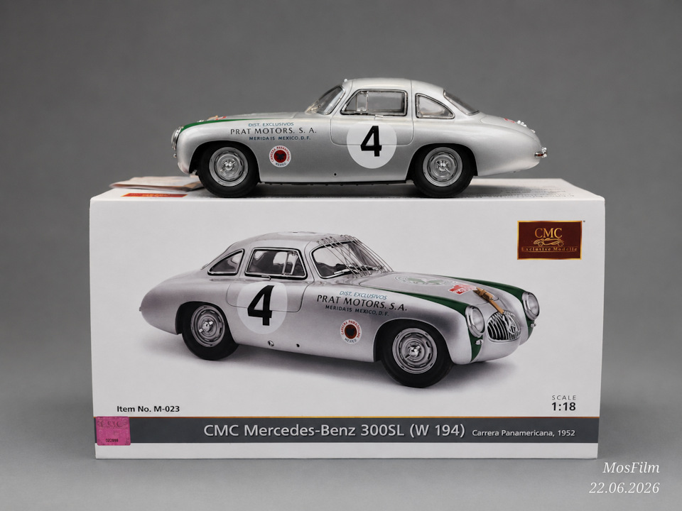自動車 CMC Mercedes-Benz 300 SL 1:18 CMC 1:18 Mercedes-Benz 300 SL Panamericana 1952 — Сообщество