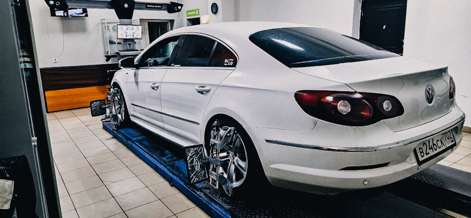 развал-схождение — Volkswagen Passat CC