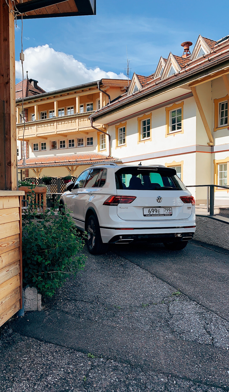 Val di Fassa, Dolomiti — Volkswagen Tiguan (2G)